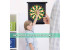 Roll Up Magnetic Dart Board Set with 6 Darts Party & Fun Games Board Game